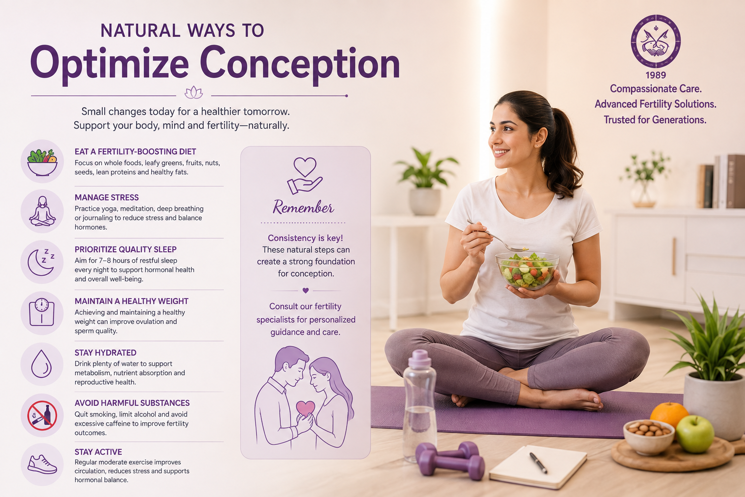 Natural Ways to Optimize Conception